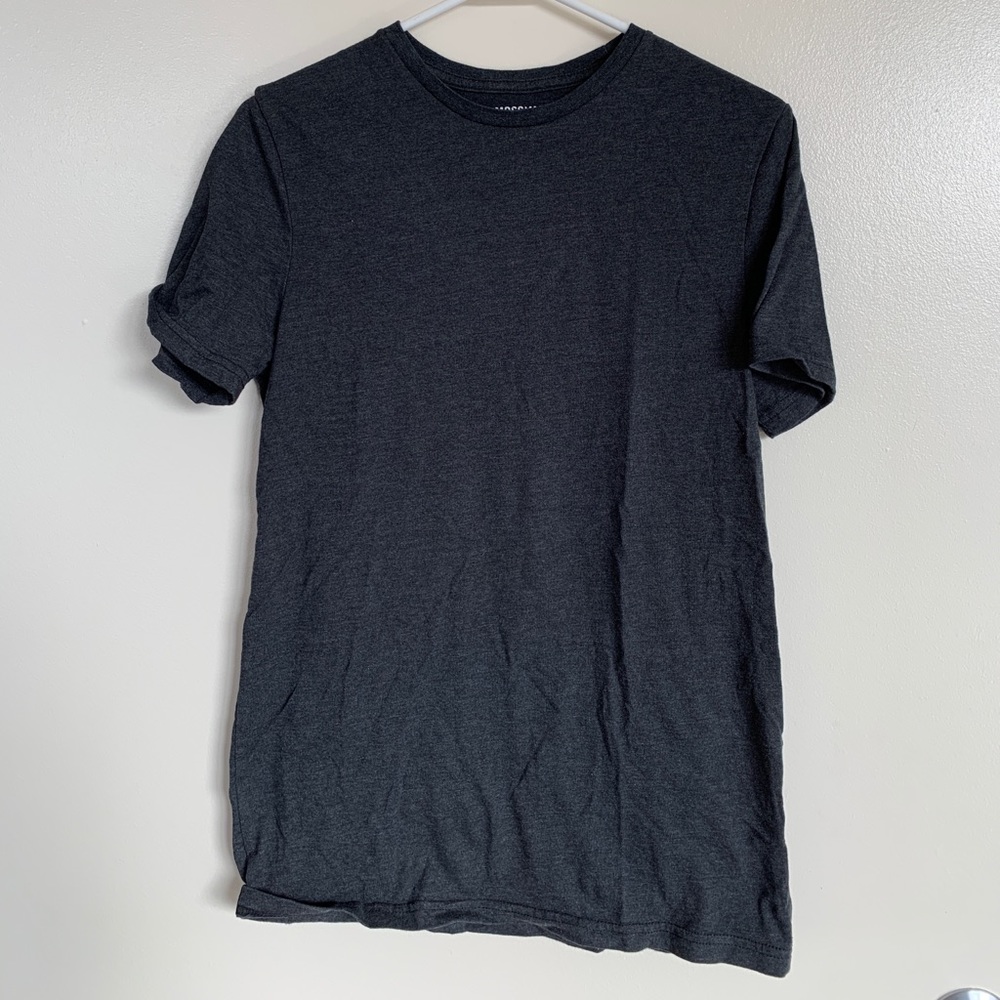 Mossimo charcoal gray crew neck T-shirt